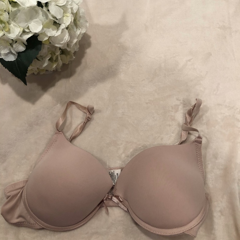 Nude Push Up Bra with Underwire, Size 34B